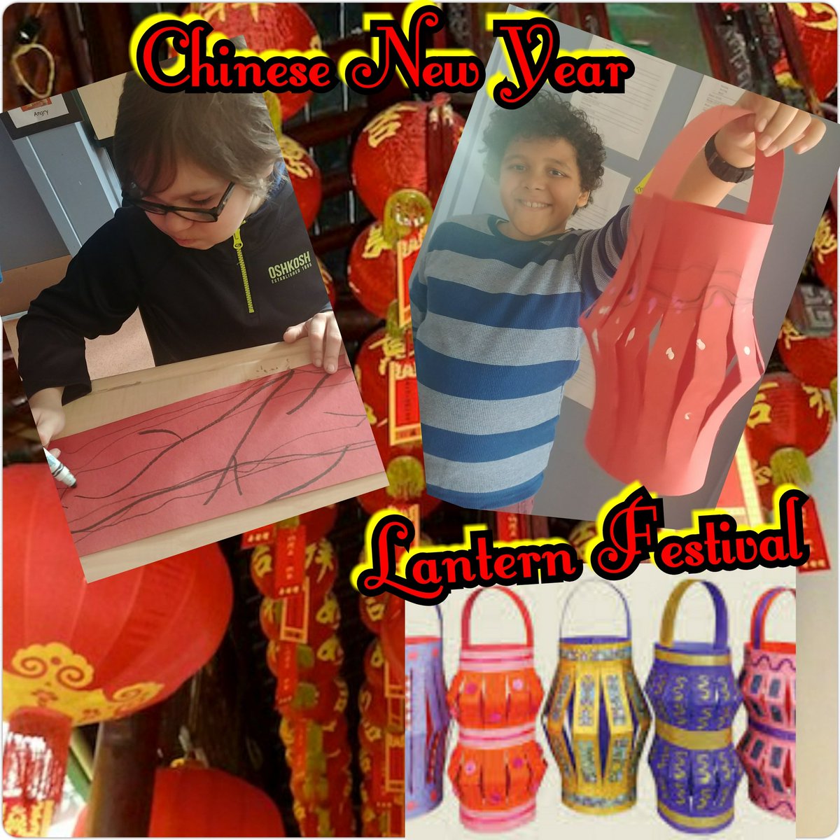 BravestBears115's tweet photo. Creating Chinese Lanterns with Mrs. Marano to end our Chinese New Year Festival of Lanterns! 🎶🎐🎐🎶🎇🎋 #nmns115 #makinglearningfun https://t.co/udACzwqINq