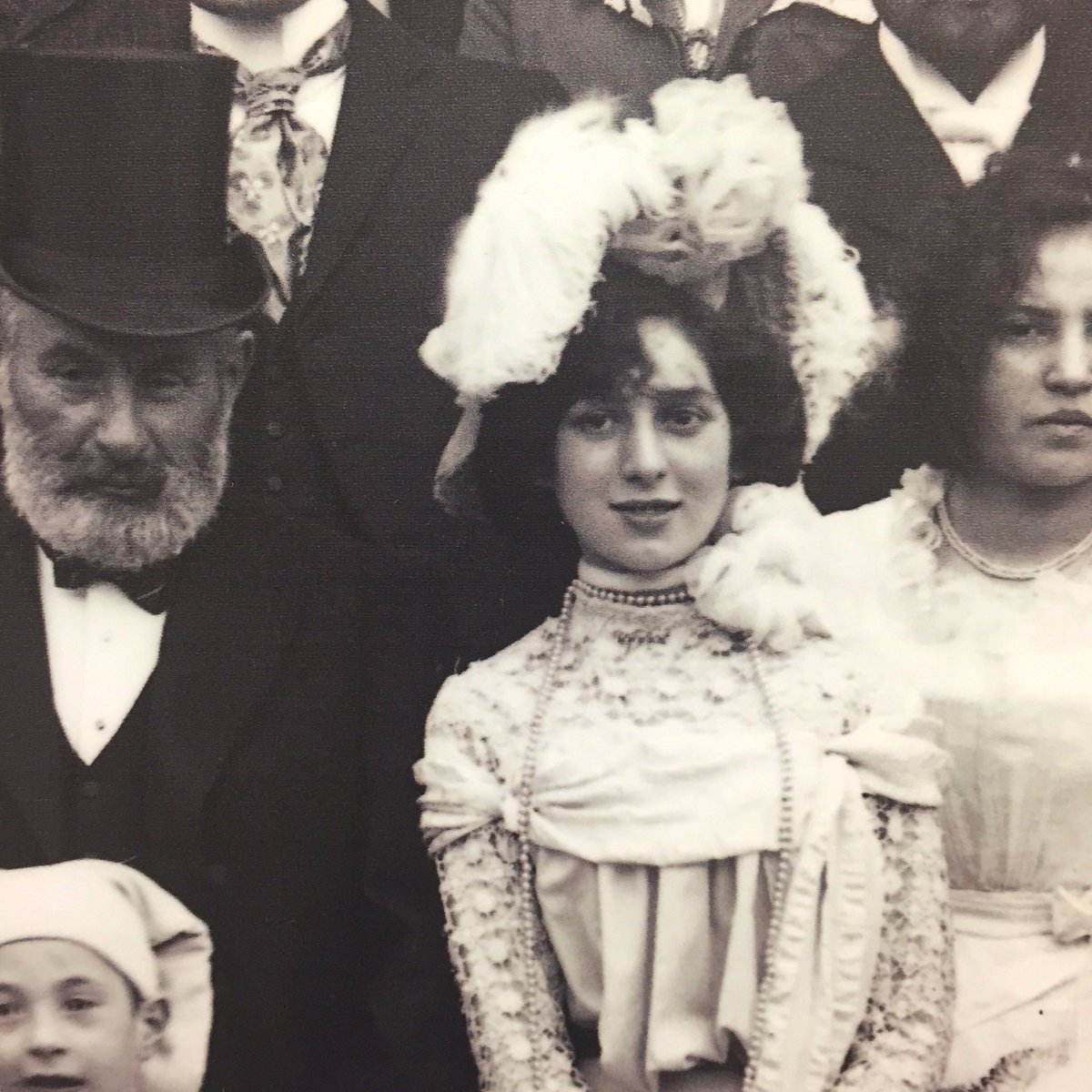 rua_ruth's tweet photo. Some #sneachta blogging this weekend on Edwardian feathers, frills and more @NLIreland. Dig in here: https://t.co/jbsHxcESFv https://t.co/l8VSc4J3me