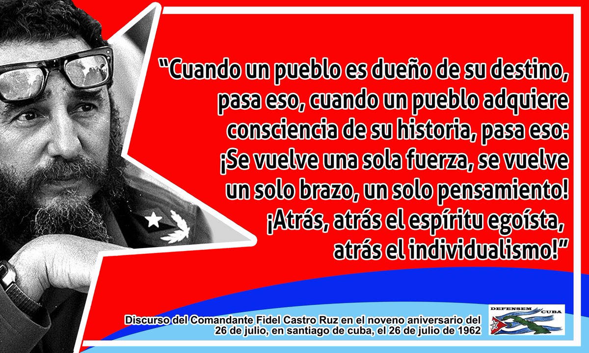 AntorchaE's tweet photo. El baluarte más fibroso de nuestra sociedad, convertido en una realidad total desde enero de 1959: La #UNIDAD.
https://t.co/rxPHvkKSLp
#DeCubaMartianosYFidelistas
#CubaSocialista
#TaskForceNoSirvio
#RevoluciónCubana
#CeseBloqueoVsCuba https://t.co/rhSPJUeJ4d