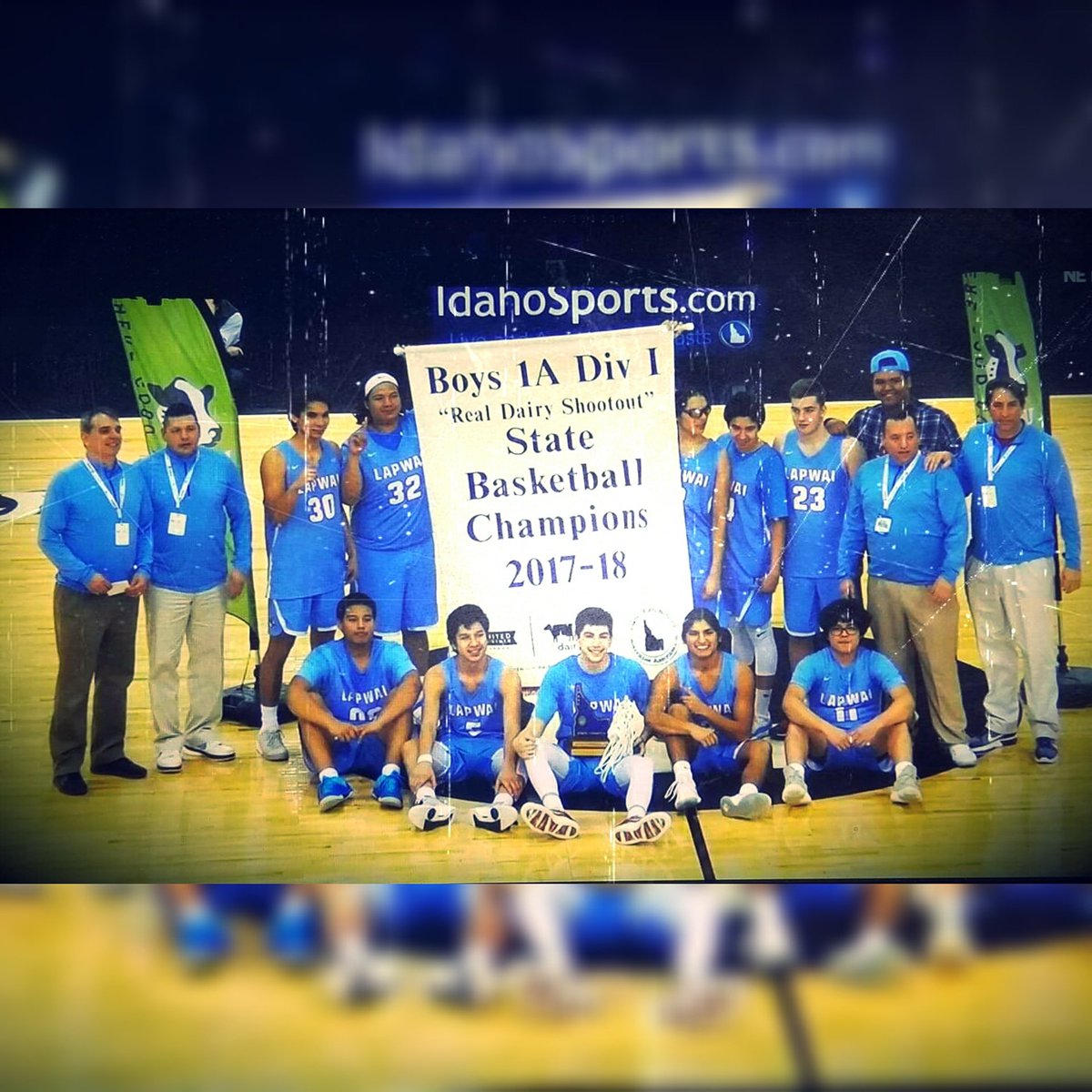 native_edge's tweet photo. 🏆to🏆CHAMPIONS: Congrats To The LAPWAI WILDCATS On BeComing The Back to Back 1A  Division I Boys Idaho State Champions!
 #LapwaiWildcats #Backtoback #RePeat #NezPerce #NativeHoopers https://t.co/90D9YF6reV