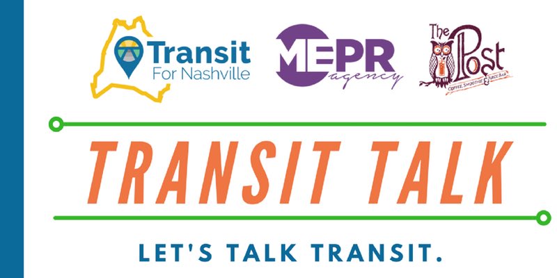 theposteast's tweet photo. Let's talk transit. Join us this Monday at 6pm at the shop for a real discussion about jobs, minority business recruitment and more. Let your voice be heard. #transitfornashville #letsmovenashville https://t.co/pPZn5Xm25k