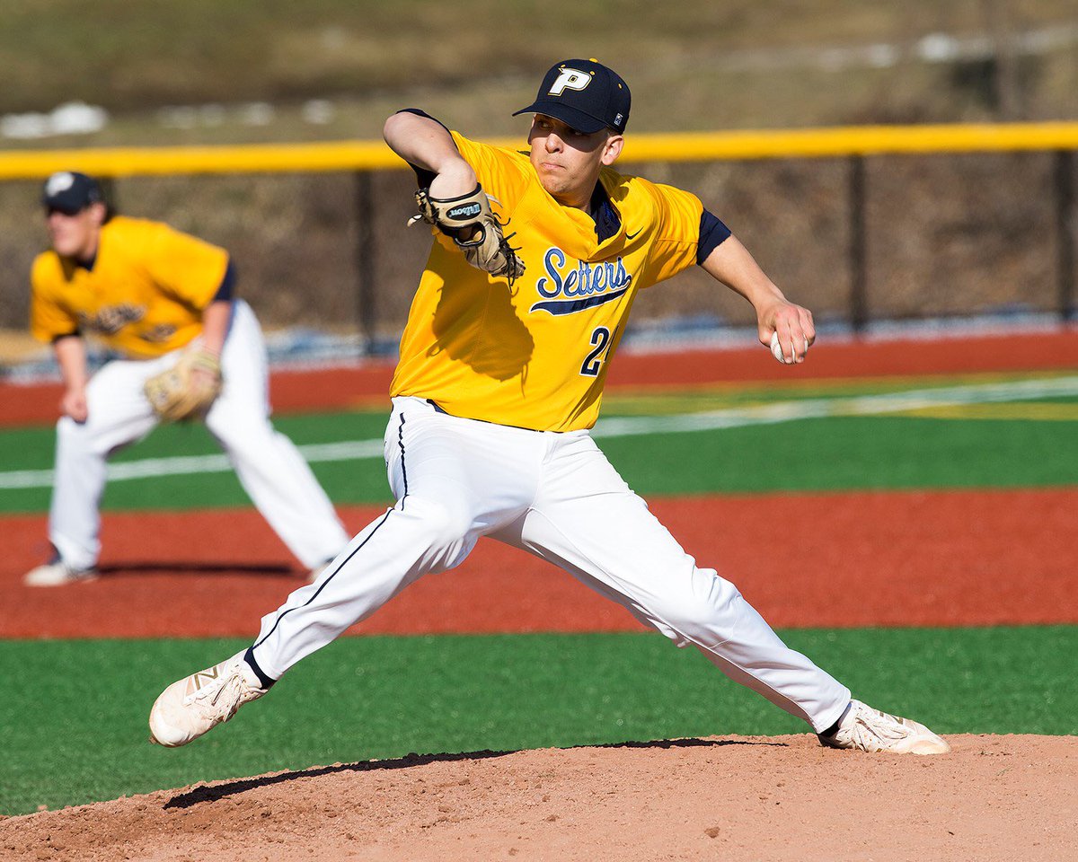 PaceUAthletics's tweet photo. BREAKING: @PaceUBaseball’s Dan Wirchansky just tossed a PERFECT Game in an 8-0 win over Dominican! Struck out 16! https://t.co/0EZIawg1bx