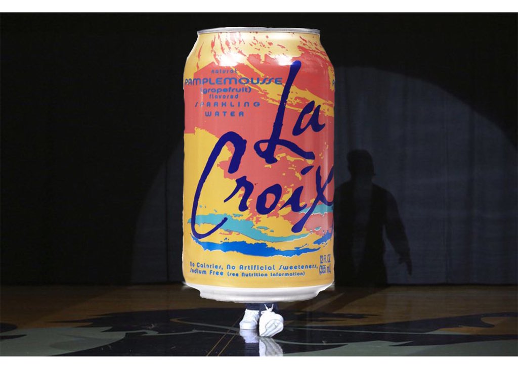 gcwheatwich's tweet photo. Student Body “surprised, but not shocked” to find that La Croix accidentally booked instead of Lecrae https://t.co/NFpGN9HYqm