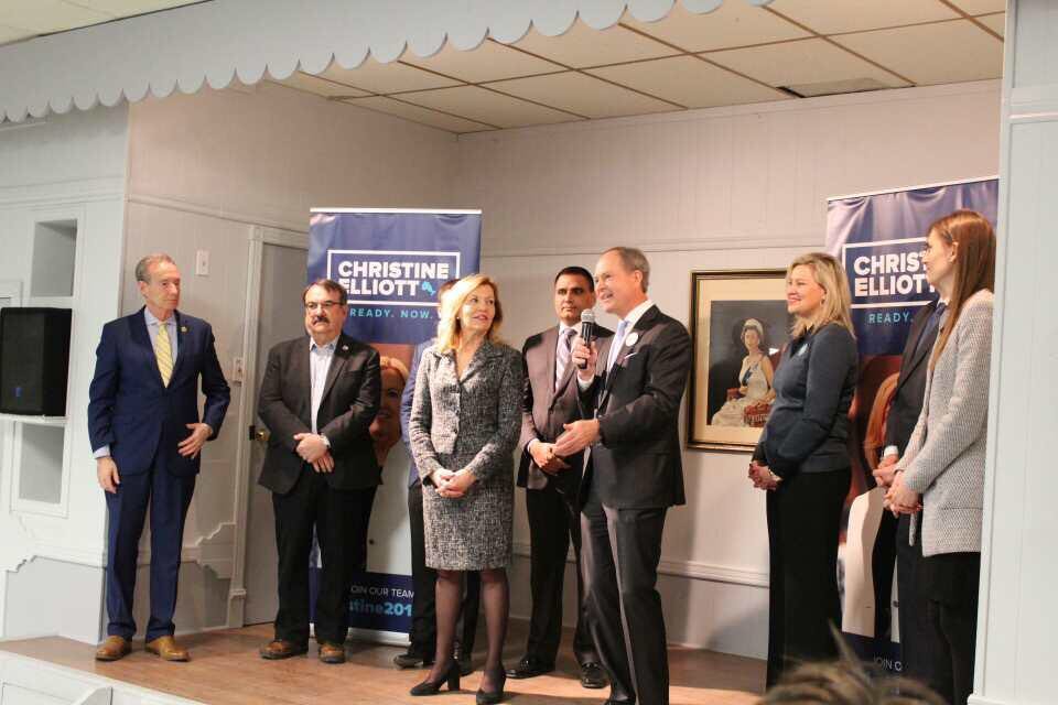 PBethlenfalvy's tweet photo. It was my pleasure to introduce @celliottability to a great crowd in the riding of Pickering-Uxbridge #PCPOLdr #pcpo https://t.co/9oEtezKYBk