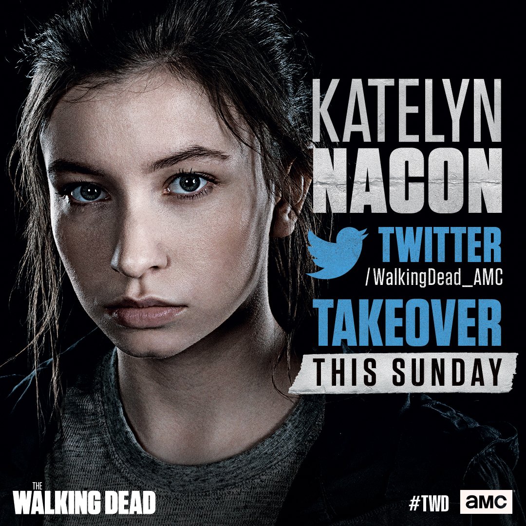 Katelyn will be taking over our Twitter Sunday night! Tune-in at 9/8c and follow along with Enid as she live tweets during the episode. #TWD
