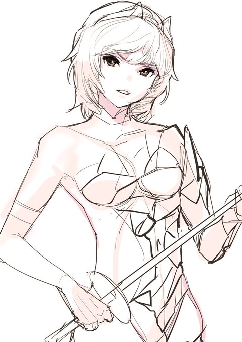 というわけで深夜に #レー・ネフェル の落書きしたけど
ヒョウ柄トーンの張り方がわかんないのでこんなままですけど…
#超新星フラッシュマン 
いつか仕上げまーす…けど、腰つきをもっとエロく描かないと! 