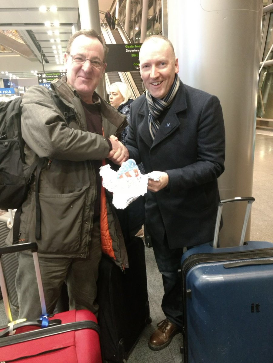 Delighted to kick off our annual <a href="/FundforIreland/">The International Fund for Ireland</a> program for community leaders - AMBIT. Thanks to <a href="/DublinAirport/">Dublin Airport</a> who managed to get 18 on their way to New York today. We’ll be sharing their journey using #AMBIT18 over next two weeks