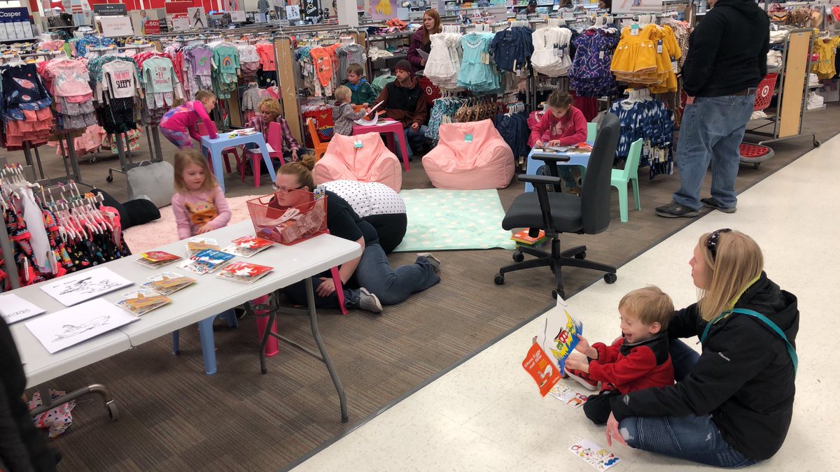 JessReeck's tweet photo. Successful Dr Suess event at 1791! @CiscofromTGT @HR4Target #Hatsofftarget #suessagram https://t.co/eypcnVyzHM