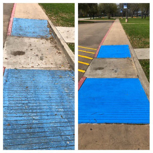 BwoodBucs's tweet image. Thank you @brazospointe  #servolution. Your servant leadership made an immediate impact on our front drive. Safety matters on crosswalk and stairs. See these “before” &amp;amp; “after” shots  #BISDpride #bucpride