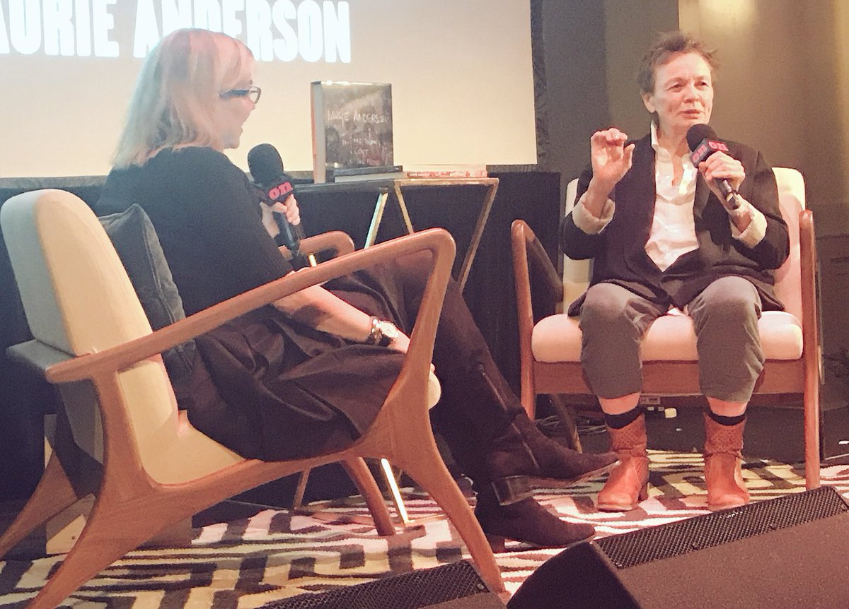 onairfest's tweet photo. “I can’t tell you how much I admire persistence,” @OnlyAnExpert tells @debbiemillman at #OnAirFest https://t.co/i3ghM3m5fz