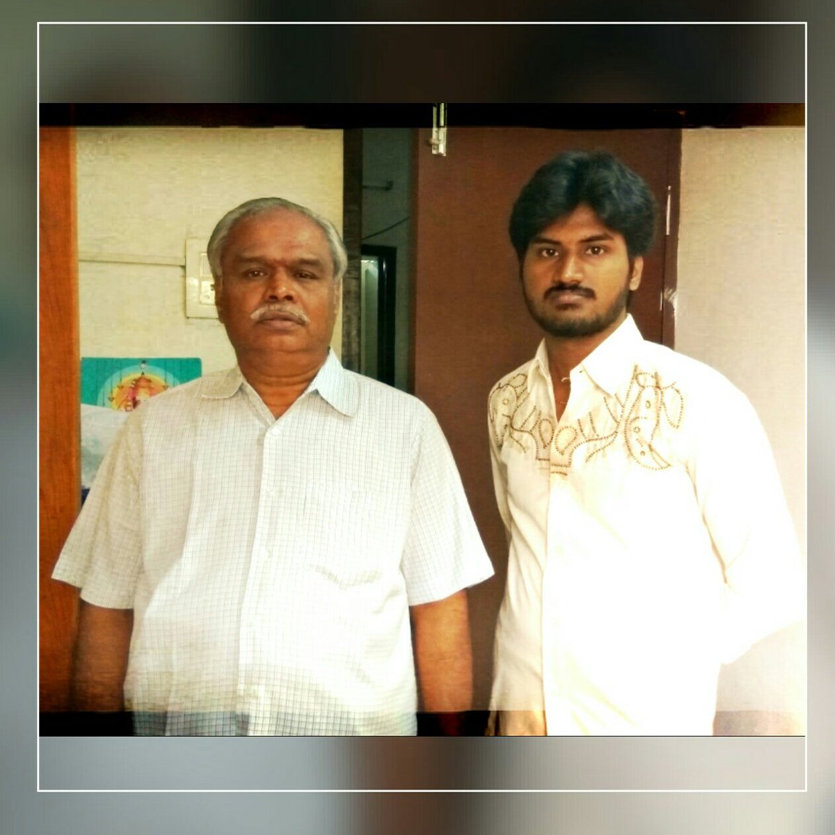 BalaajeeRajan's tweet photo. #NewProfilePic with my hero https://t.co/0bYWlq0UM0
