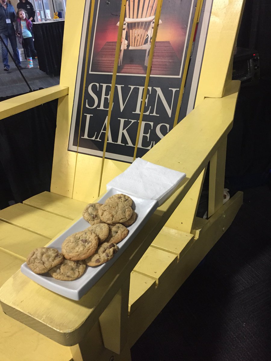 SevenLakesNS's tweet photo. It’s the last day for The Real Home Show at the Cunard Centre. Join us until 4 pm for a warm homemade cookie and a chance to win a $250 Sobeys Gift Card! https://t.co/7ASYxjkvi1