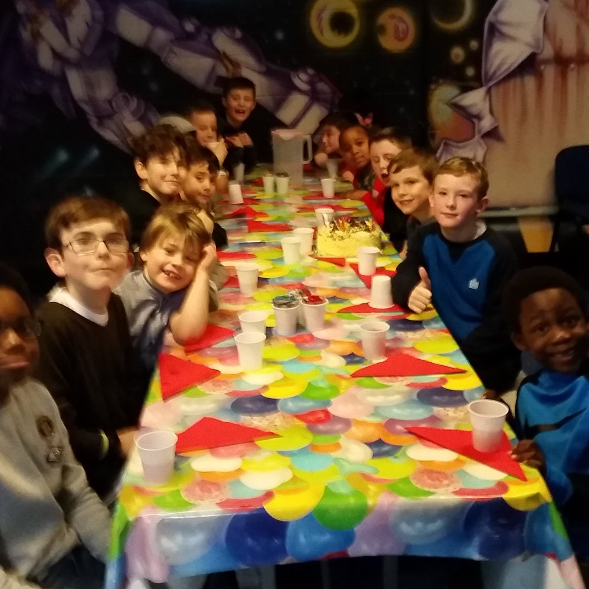 LaserstationUK's tweet photo. Today we had noah and his gang in for a 9th birthday bash at #starcity #birmingham. We hope you and your friends had an awesome time! #whatsonbrum #funwithalasergun #birthday #fun #party @starcitycentre https://t.co/tIrHvc7x54