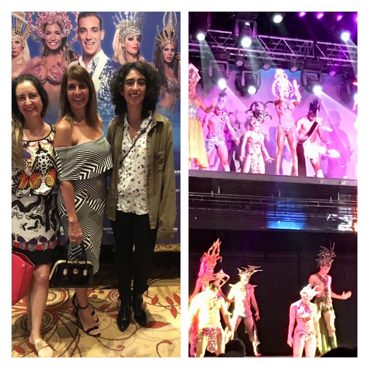 #stravaganza Precioso espectáculo <a href="/cfernandezok/">Claudia Fernandez</a> diosa absoluta <a href="/Maxidelacruz/">Maxi</a> lloramos de risa Gracias por entradas de cortesía,Amiga querida.Emoción y orgullo.❤️