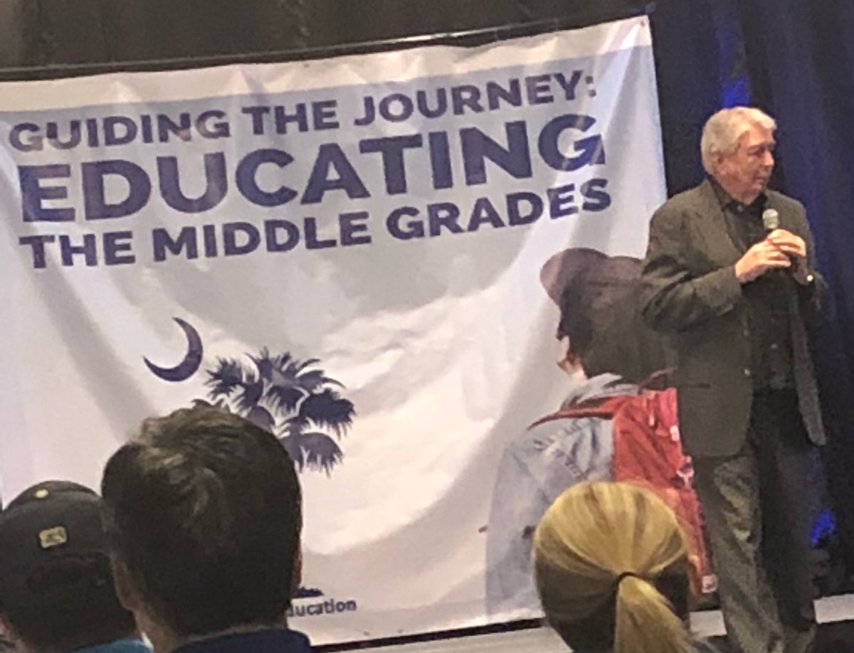 MrCCollington78's tweet photo. What a compelling and emotional presentation by Mr. Darrell Scott, father of Rachel Scott, who was killed in the Columbine High massacre. We have to continue to show kindness and love in our schools. Let’s all take Rachel’s Challenge! @The_SCAMLE #scamle2018 https://t.co/9EIl1Y5eFi