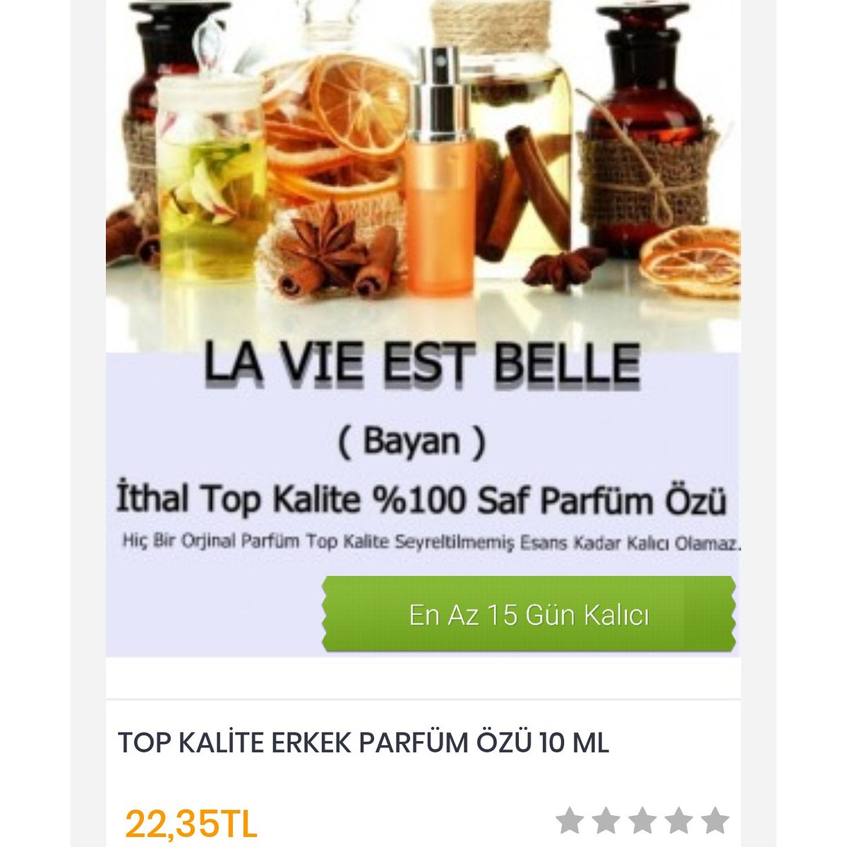 Orjinalinden Daha Kalitelidir. Çok Yoğun Kokulardır.  Kıyafetlere uygulandığı zaman hava sıcaklığı ve kumaş cinsine bağlı olarak 10 gün ile 30 gün arası kalıcıdır.  2. 3. 4. veya 5. Kalite Parmün Özü değildir. #parfüm #parfümözü #esans #bayanparfüm