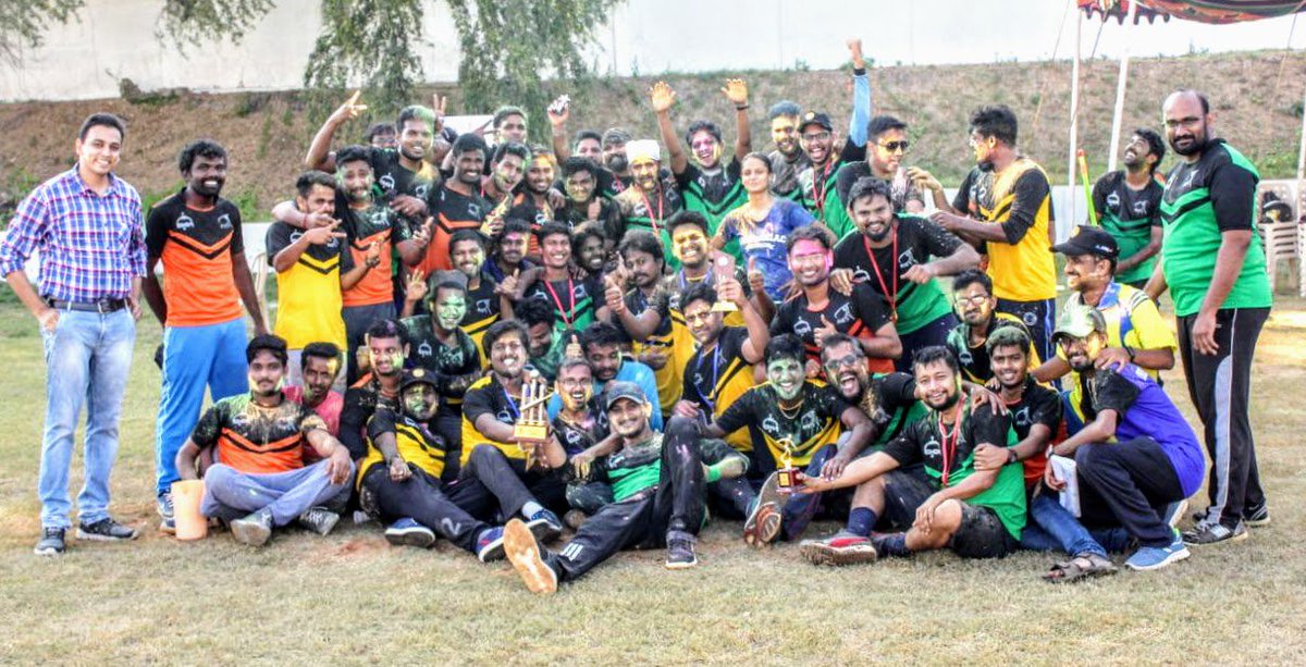 BOTVFX_Careers's tweet photo. What an incredible, fun filled end to a day of some exciting Cricket. Thanks to some quick and out of the box thinking with so much terrific play under the sun we sure wrapped up the day with some “holi” fun!
#BOTVFX #BOTCricketSuperLeague #Holi #More2LifeAtBOT https://t.co/kMyFc0RUcj