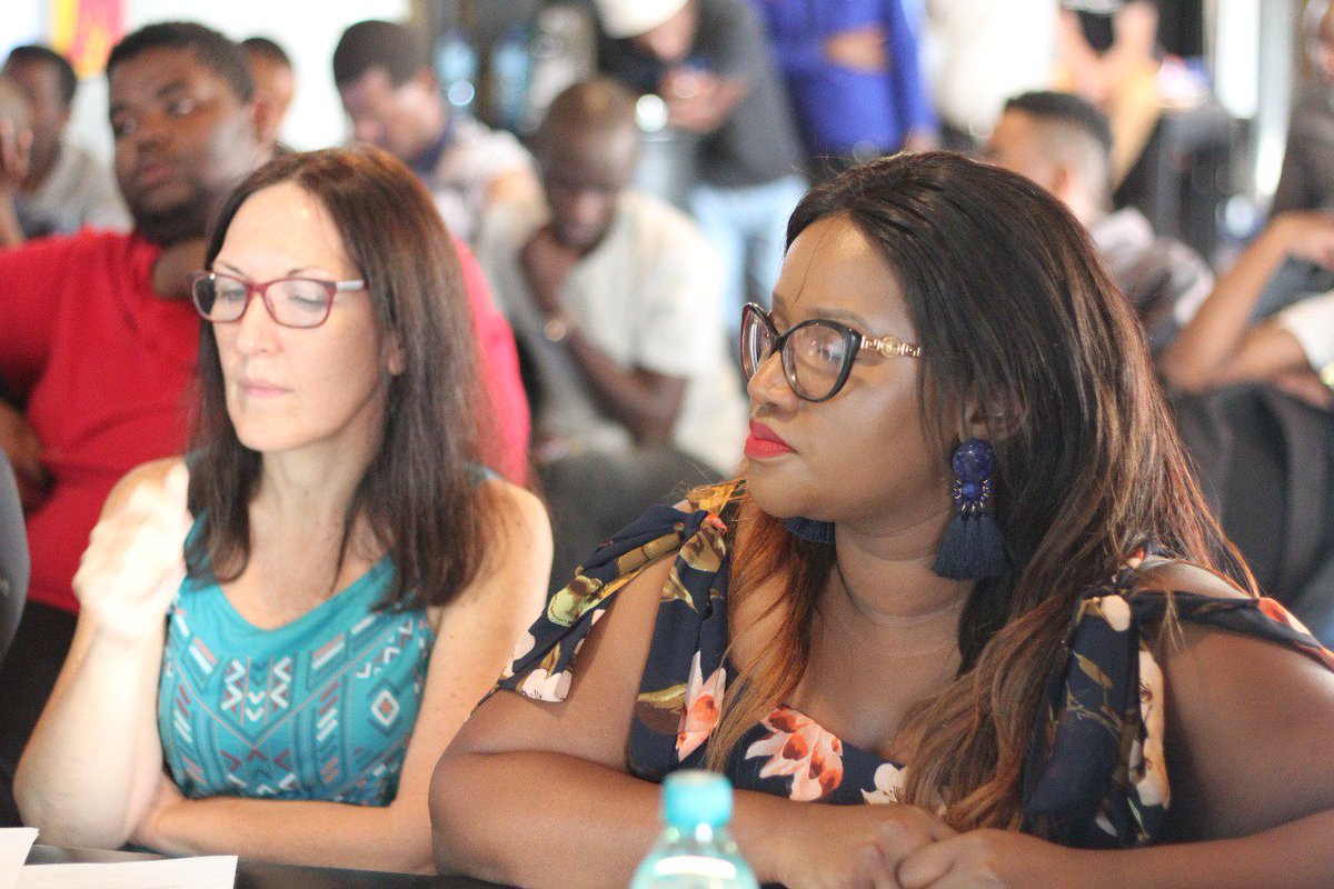 Geek_In_U's tweet photo. Our founder Ati Ngubevana was one of the judges for the National Treasury Budget hackathon #NTBDhack #Geek_in_U https://t.co/zkpRu4IBWK