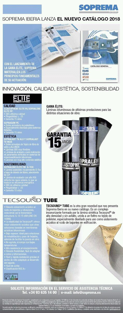 SergioGar_Cor's tweet photo. Ya esta disponible el nuevo CATALOGO DE PRODUCTOS @Soprema_Iberia , con toda la información actualizada y detallada de su portafolio.
#Soprema #Efyos #Alsan #Flag #Civilrock
Descubre todas sus novedades 👇
https://t.co/zDZDJIPDwY https://t.co/HVNRipvUfC
