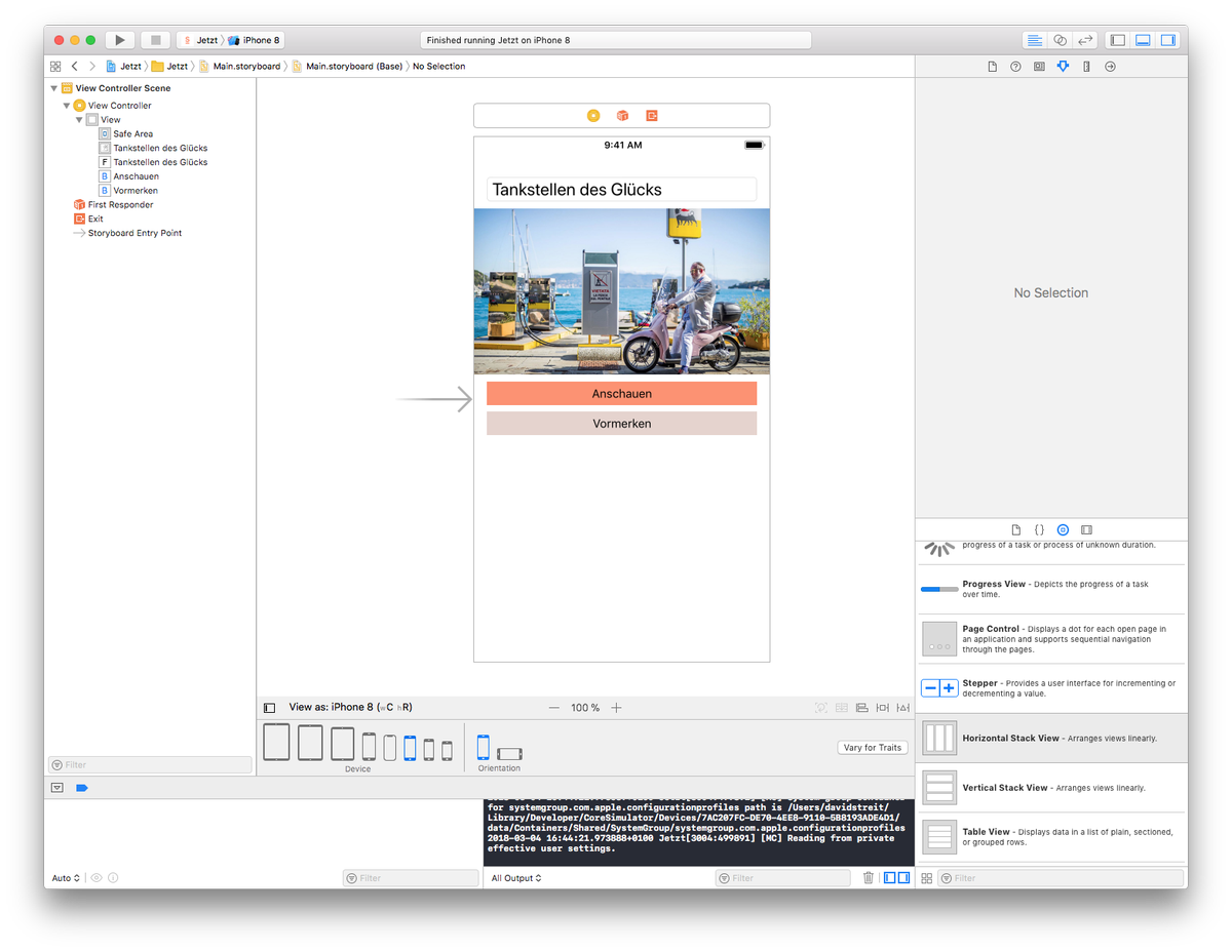 podcasthacks's tweet image. Paar statische Objekte kann ich schon anzeigen. 😛 #iiOS