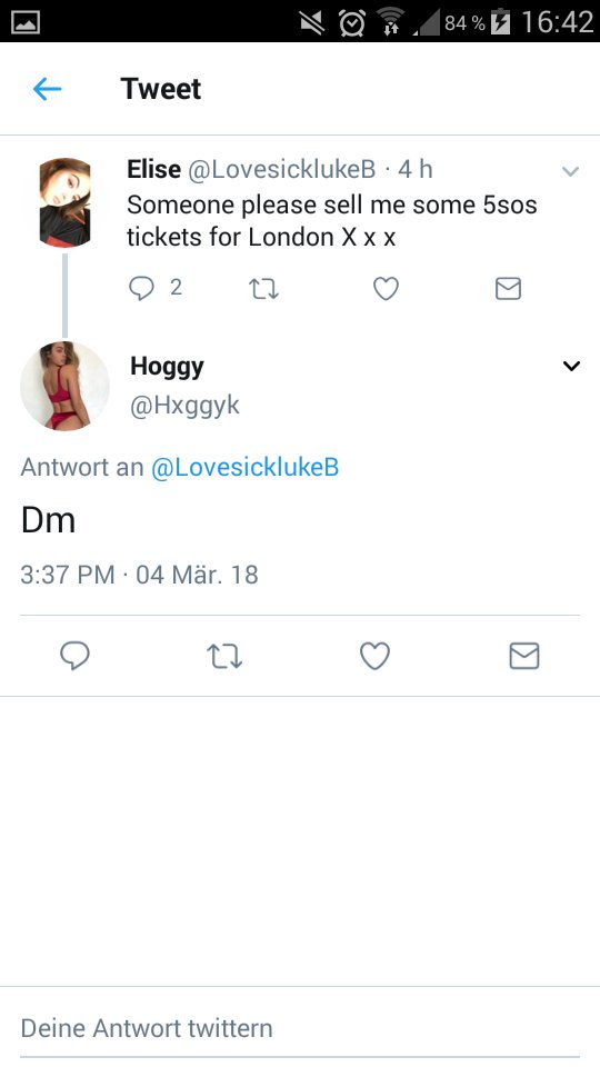 dallaschuckle's tweet photo. Dieser User behauptet Tickets zu haben für mehrere städte weil er angeblich die falschen gekauft hat allerdings bin ich ziemlich sicher dass es Fake ist.
KAUFT KEINE KARTEN! @5SOS_Germany https://t.co/jQUrzT3qAQ
