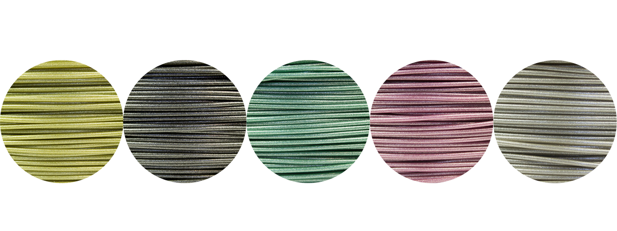 ColorFabb's tweet photo. Our new #3Dprinting filament #nGen_LUX uses diffuse reflection to scatter light in all directions. For the eye it’s nearly impossible to spot layering, even at 0.2mm layer height. Available in five stunning colors. 

https://t.co/Op8AXUa93T https://t.co/RSIBT71elB