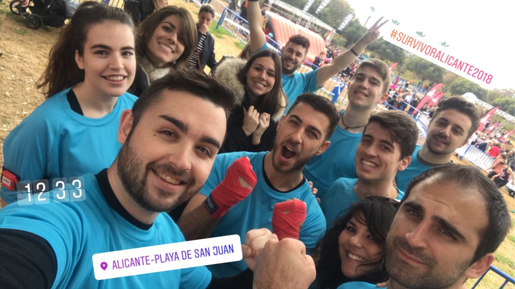 _ManuLopez_'s tweet photo. Vengaaa! 💪🏼 Primera carrera survivor a la saca ! @SurvivorRace #degüiners @SergioCebollada #survivorrace @yeraibf #Alicante #Sanjuan https://t.co/vDY0FdnKby