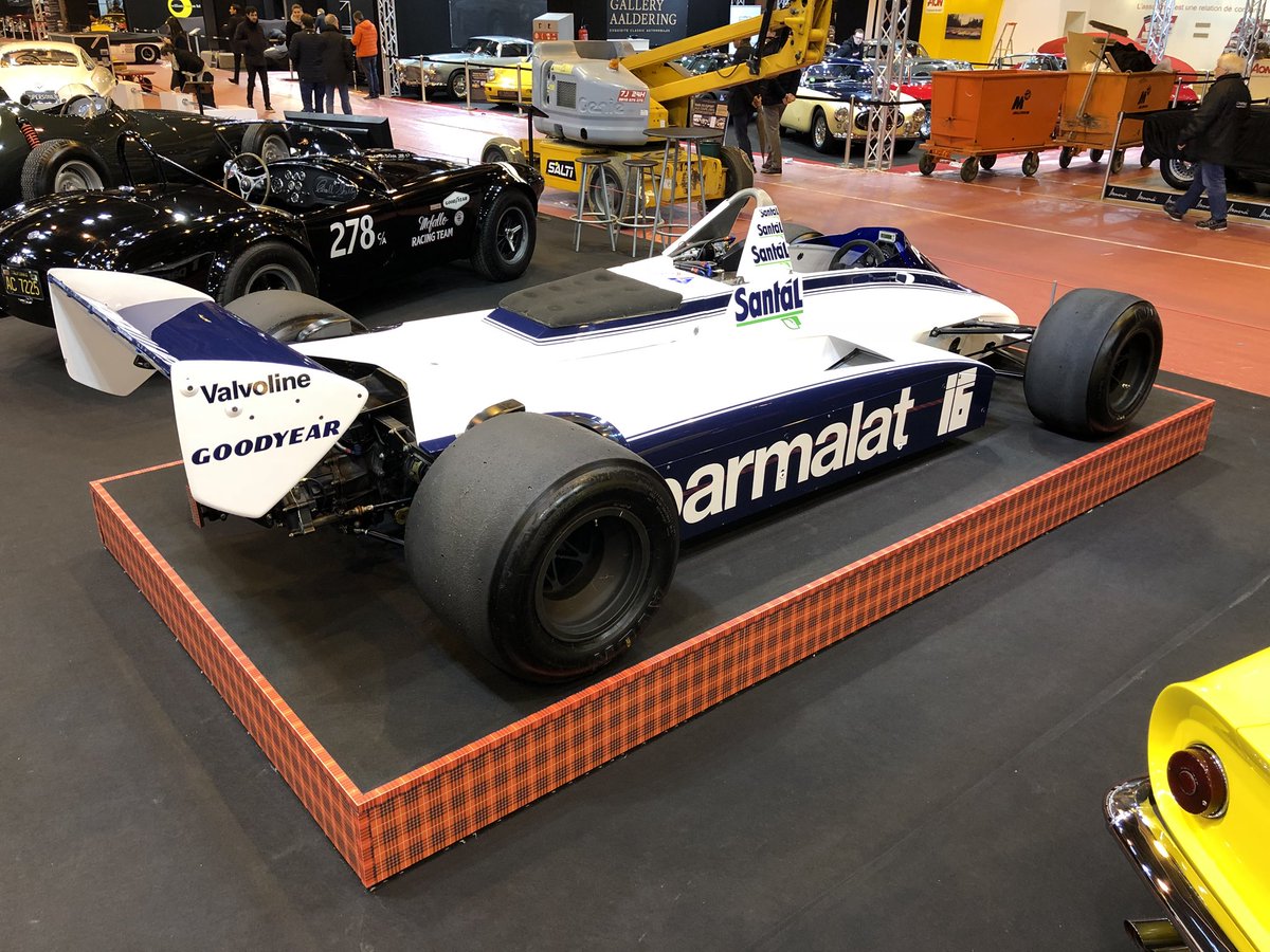 perfectionvalet's tweet photo. @brabhamauto @NickTrott27 Lovely! Had the pleasure of preparing this for the Retromobile Show in Paris for #Fiskens https://t.co/d7x44J4C05