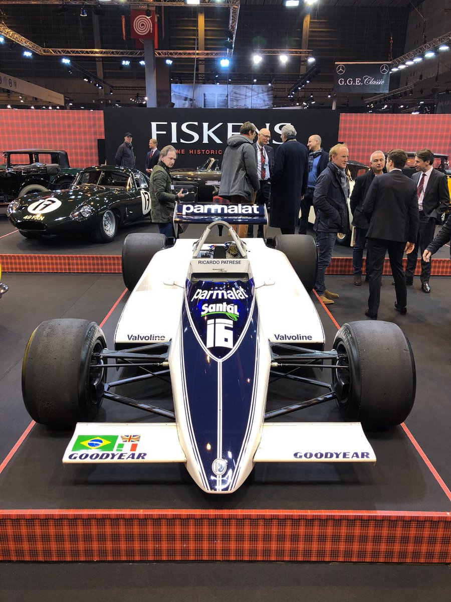 perfectionvalet's tweet photo. @brabhamauto @NickTrott27 Lovely! Had the pleasure of preparing this for the Retromobile Show in Paris for #Fiskens https://t.co/d7x44J4C05