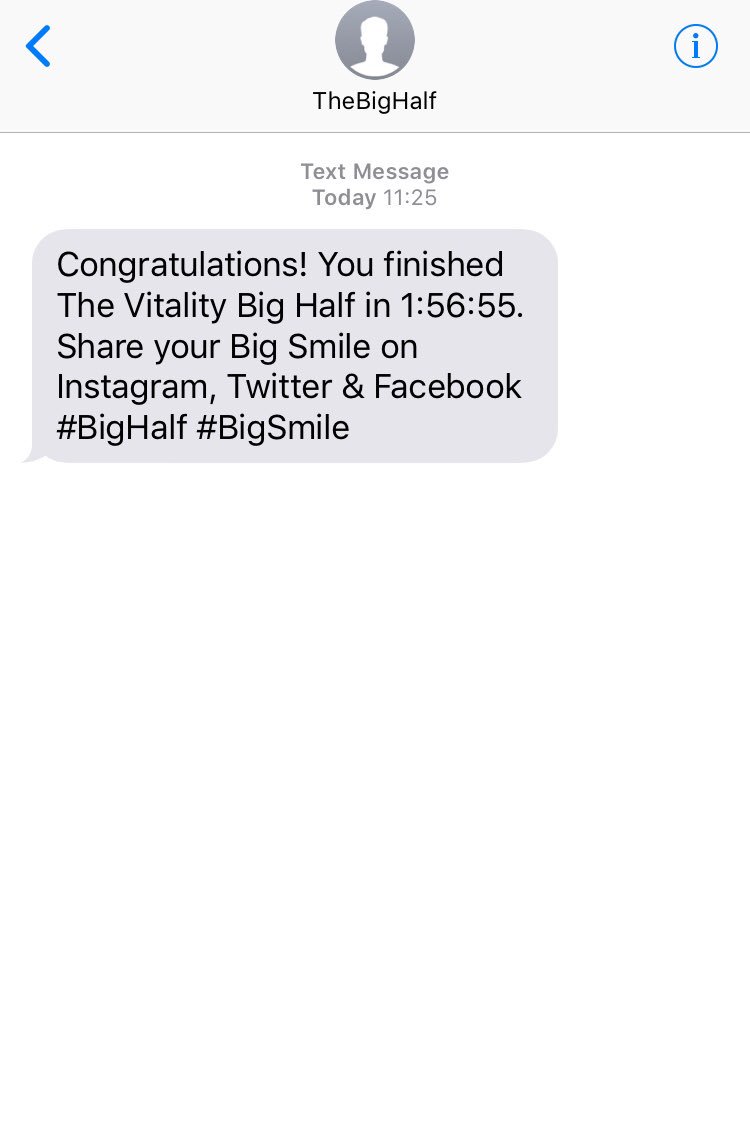 dombarrow's tweet image. First half marathon done 🎉

@OfficialBigHalf in aid of @ChestnutSussex gofundme.com/london-big-half