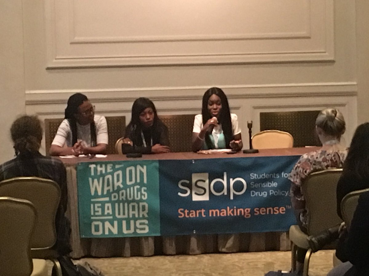 ThisWeekInDrugs's tweet photo. Drug Policy in West Africa panel at #ssdp2018! https://t.co/1rLfFoElqw