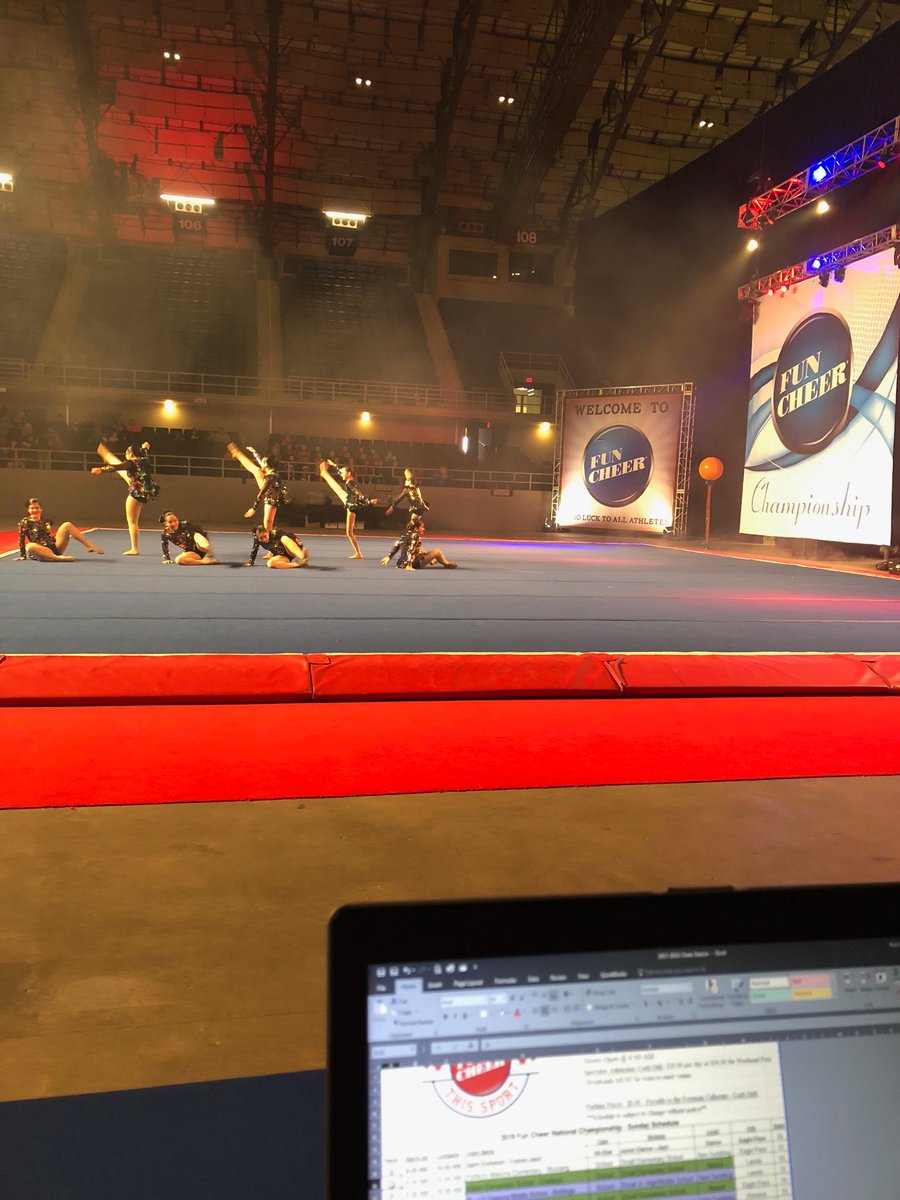 FunCheerEvents's tweet image. Day 2 Fun Cheer National Championship is Underway. Good Luck to all the teams competing. #funcheer #funcheernationals