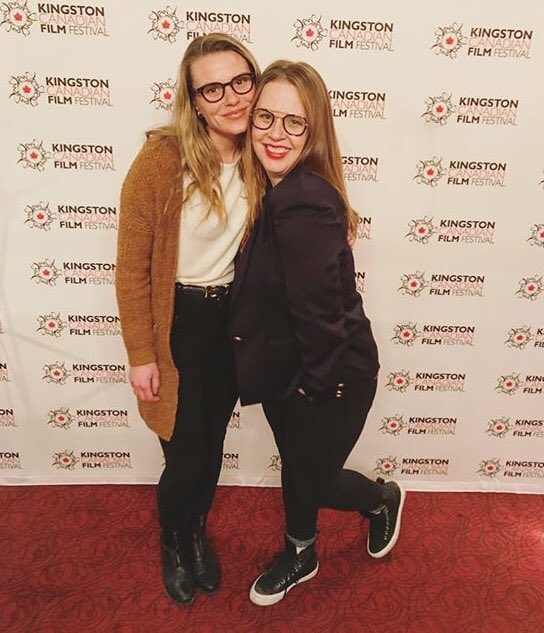 JJFilm2017's tweet photo. Director Jasper Savage & Writer/Actor @TheJessicaGreco on the red carpet for @JJFilm2017 @kingcanfilmfest last night. A big thank you to all who came out, the volunteers, the filmmakers-everyone. It was a blast! #KCFF18 #SundayMorning #RedCarpet #FilmFestival #womeninfilm https://t.co/hVZBb5XKGq