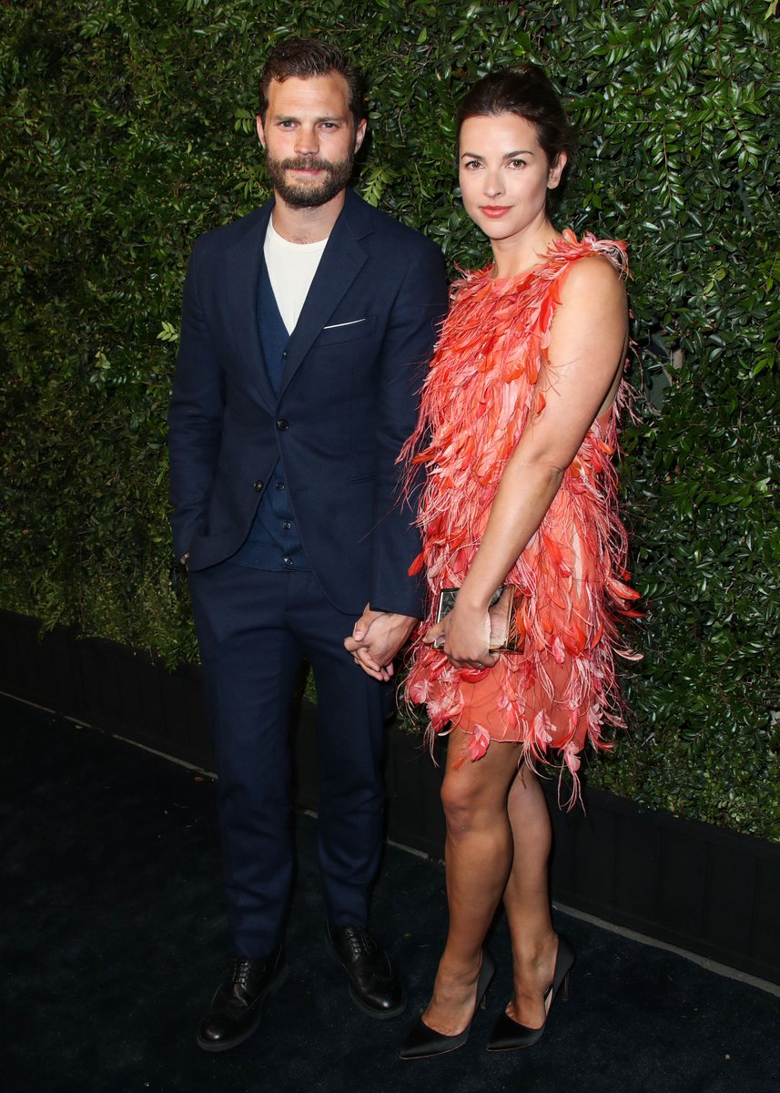 RoratoSilvia's tweet photo. #JamieDornan #AmeliaWarner #JamieAndMillie #VeryFantastic #Wonderful #VeryLoving #PreOscarsDinner #MadeoRestaurant #LosAngeles via @JamieDornan_org https://t.co/Emvy6aMpHl