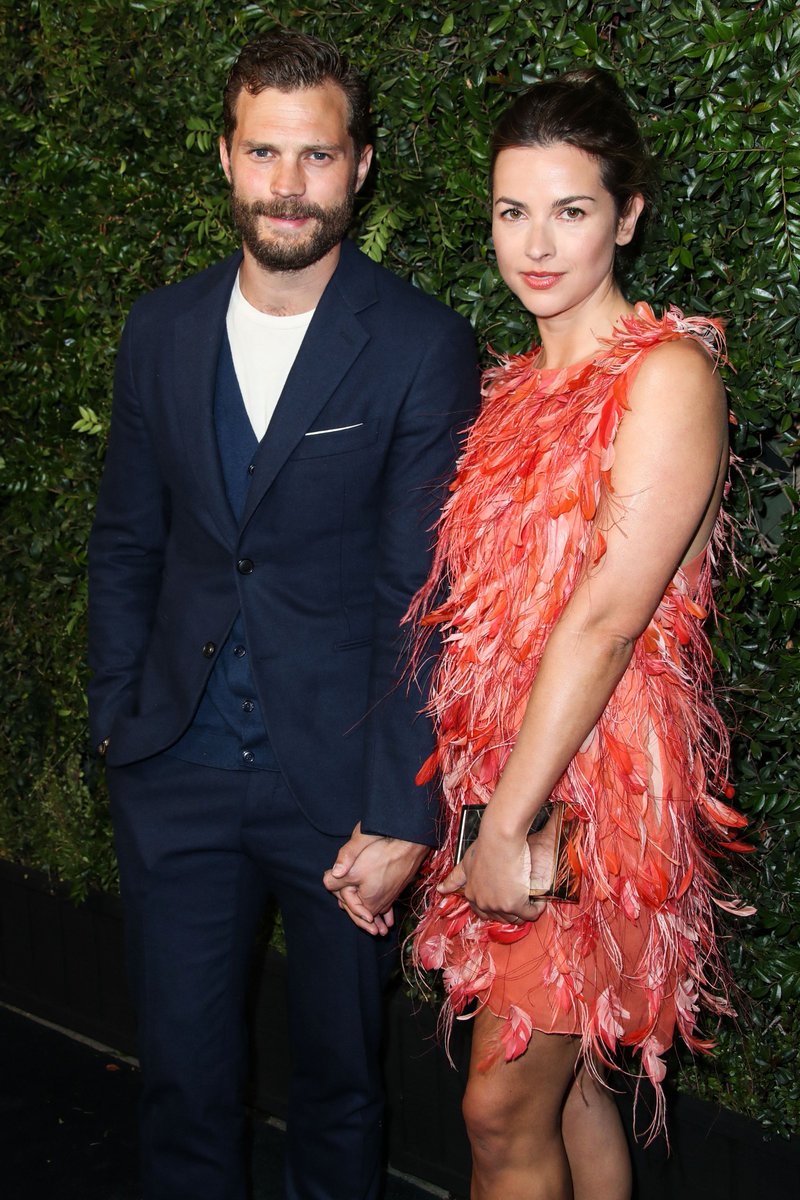 RoratoSilvia's tweet photo. #JamieDornan #AmeliaWarner #JamieAndMillie #VeryFantastic #Wonderful #VeryLoving #PreOscarsDinner #MadeoRestaurant #LosAngeles via @JamieDornan_org https://t.co/Emvy6aMpHl
