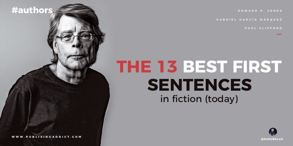 HiResMediaGroup's tweet photo. The 13 Best First Sentences in Fiction (today) https://t.co/5KejVANhjI @radubalas @publishingaddic #writing #bestseller #authorwebsite #bookmarketing https://t.co/oIq4560ZkC