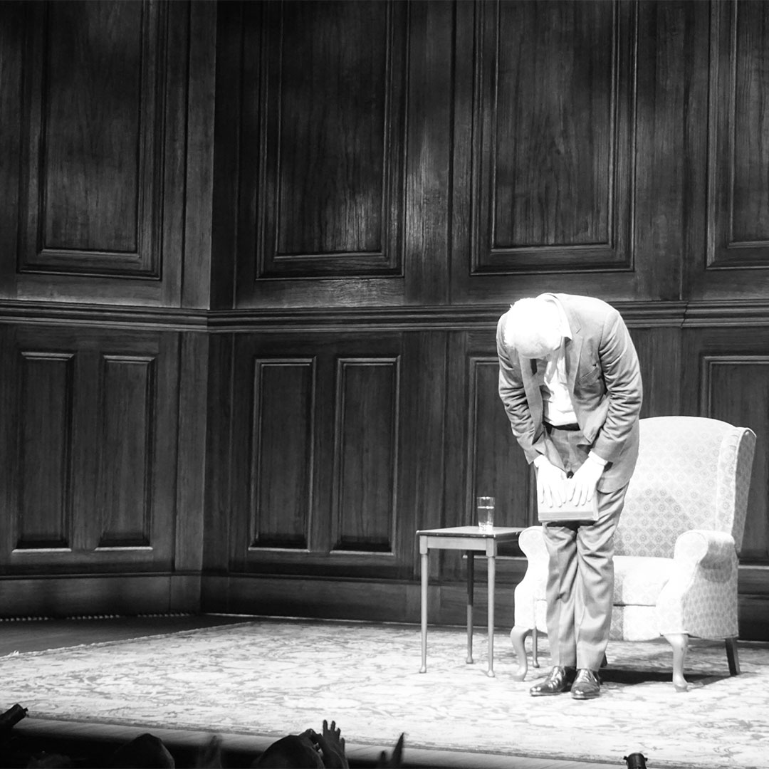 roundaboutnyc's tweet photo. Today, @JohnLithgow plays his final performance in STORIES BY HEART on Broadway. Join us in congratulating the entire company behind this one-of-a-kind production. #rtcLithgow https://t.co/juCvmjWpXO