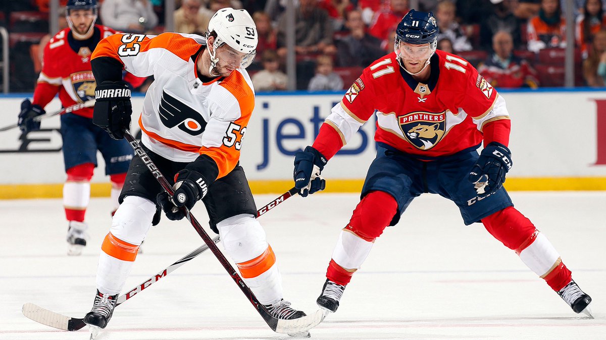 The streaking #FlaPanthers look for a homestand sweep today against the @NHLFlyers.   » bit.ly/GamePreview3418 https://t.co/UNFBrfnKsR