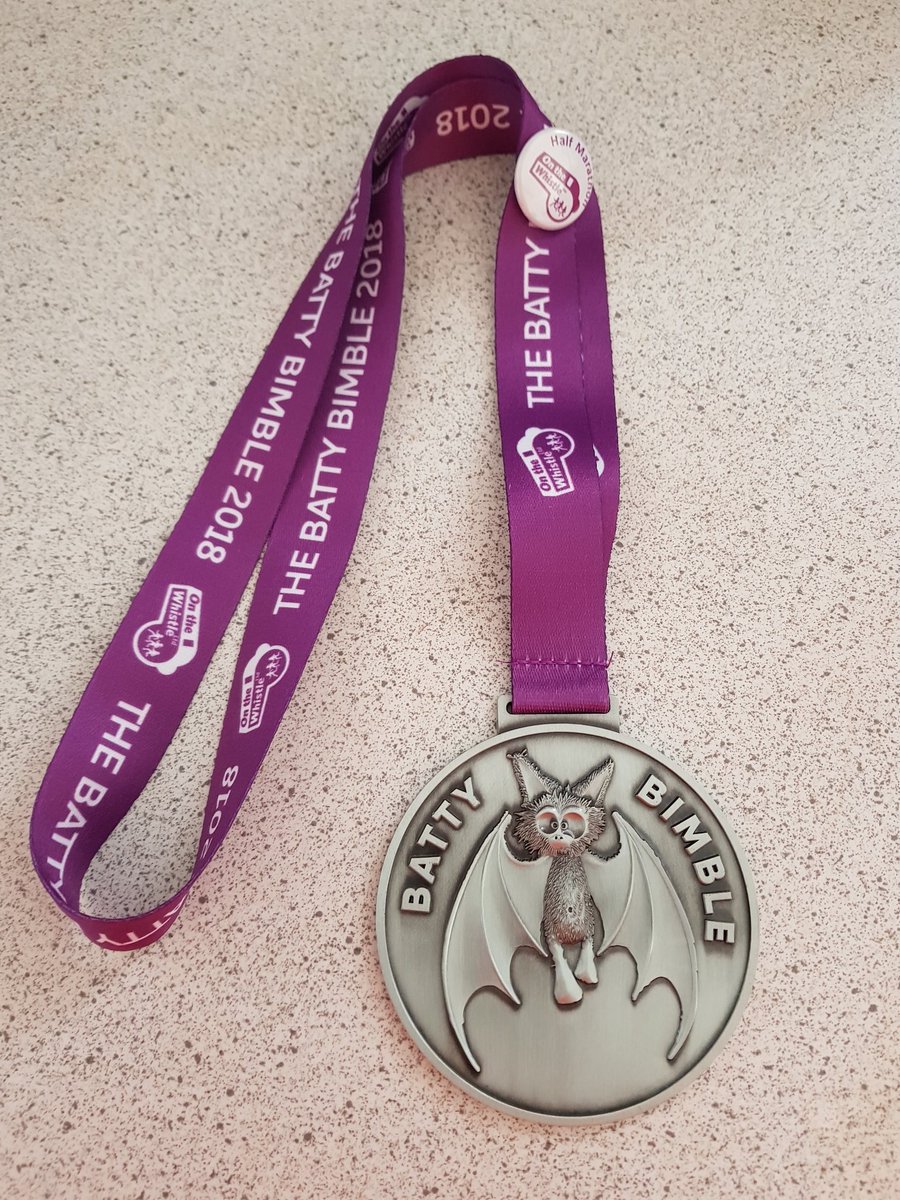 Muddy 16 miles today for this beauty. Tough but fun. Thanks to all <a href="/WhistleEvents/">On The Whistle</a> and everyone else running who made the event #battybimble