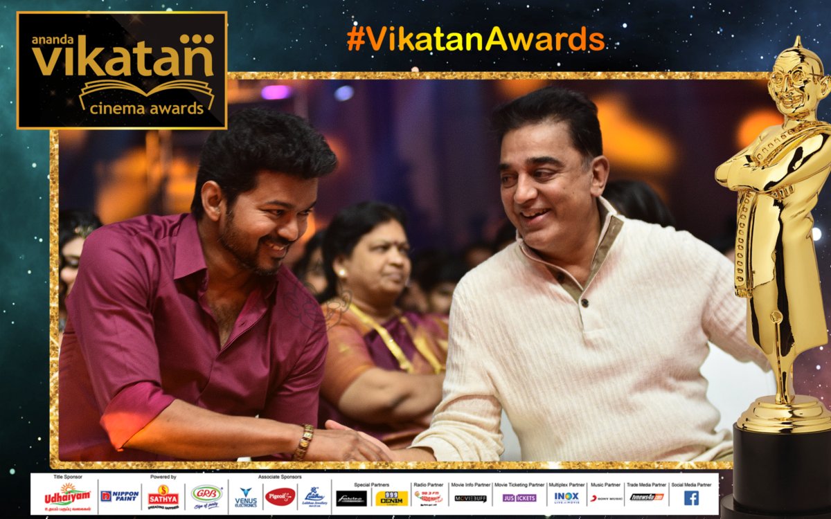 KollywoodCinima's tweet photo. Retweet if u loved the image
#Thalapathy #Vijay , #BestActor2017 for #Mersal !!
#VikatanCinemaAwards @vikatan @CinemaVikatan https://t.co/F0vIaisIuT