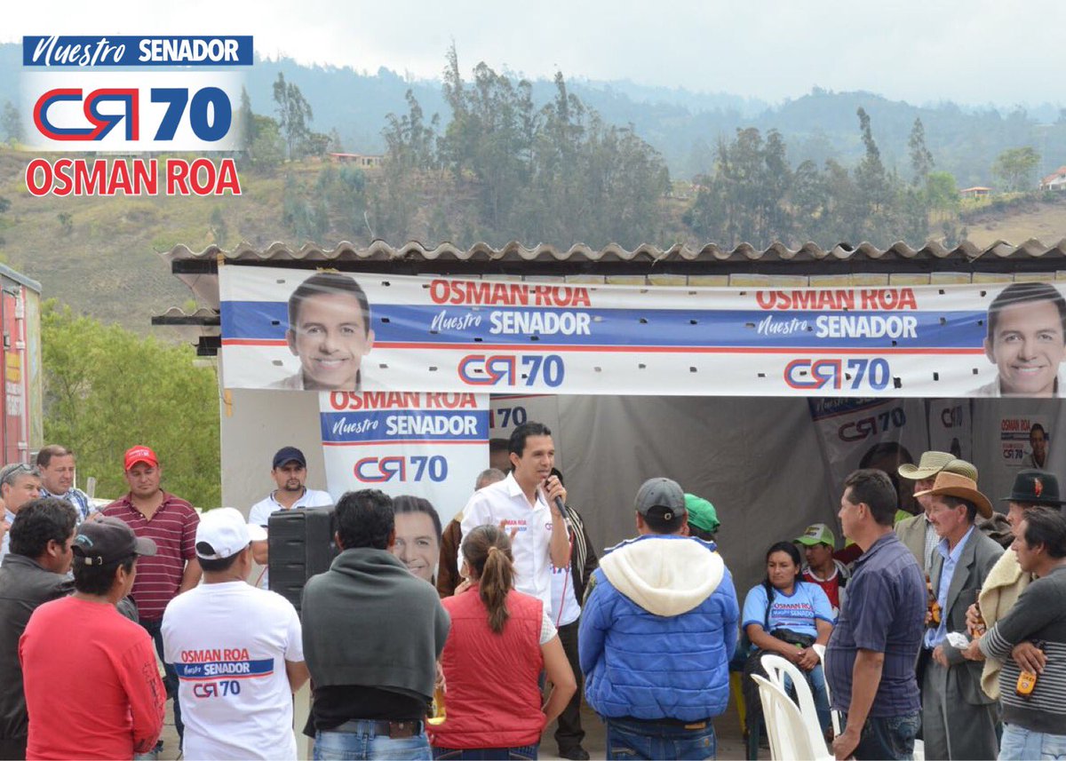 OsmanRoaJr's tweet photo. En #Jenesano me comprometo a promover la “Bancada del Agro”. Para impulsar proyectos que incrementen la productividad campesina y avanzar con urgencia en la actualización del Catastro Rural. #SietePropuestasCeroCorrupción  
#OsmanRoaNuestroSenador  🇨🇴 #CR70 #BoyacáVotaBoyacense https://t.co/w5YGSZvghj
