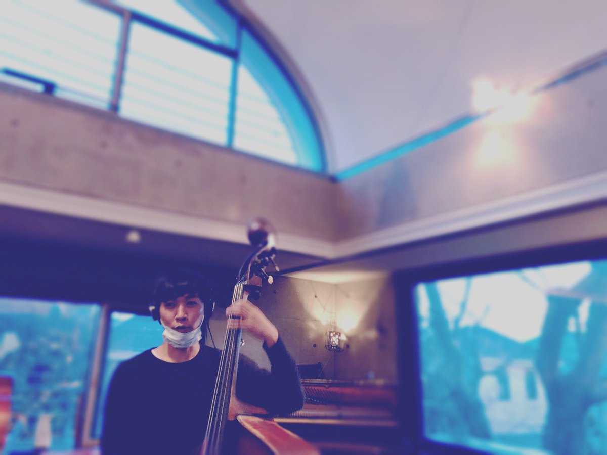 keijiprimrose's tweet photo. Kazuhiro Sunaga at echo and cloud studio#recordingstudio #recording #echoandcloud #bass #singersongwriter #tokyo https://t.co/9AzgZ9hZFu