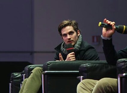 TeenWolfNewsMtv's tweet image. Daniel Sharman at the #Goodbyecon Panel today in Milan!