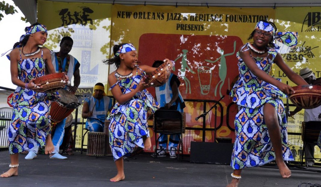 CongoSquareFest's tweet photo. We have a very special dance performance at #CongoSquareFest today.  @BizNewOrleans sums it nicely https://t.co/NC4HLvkLHy.  Join us for the Drum Circle at 11, stay for the rest of the amazing events, performances, food, art and the best crowd in #NewOrleans https://t.co/vqlRZ0LCd3