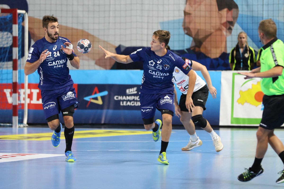 mhbofficiel's tweet photo. [@ehfcl] Direction les huitièmes de finale de la #LigueDesChampions ! Le @mhbofficiel s'impose face à @ADEMARLEON : 20-19 (aller : 28-24) 😍 https://t.co/IVan6czBCW