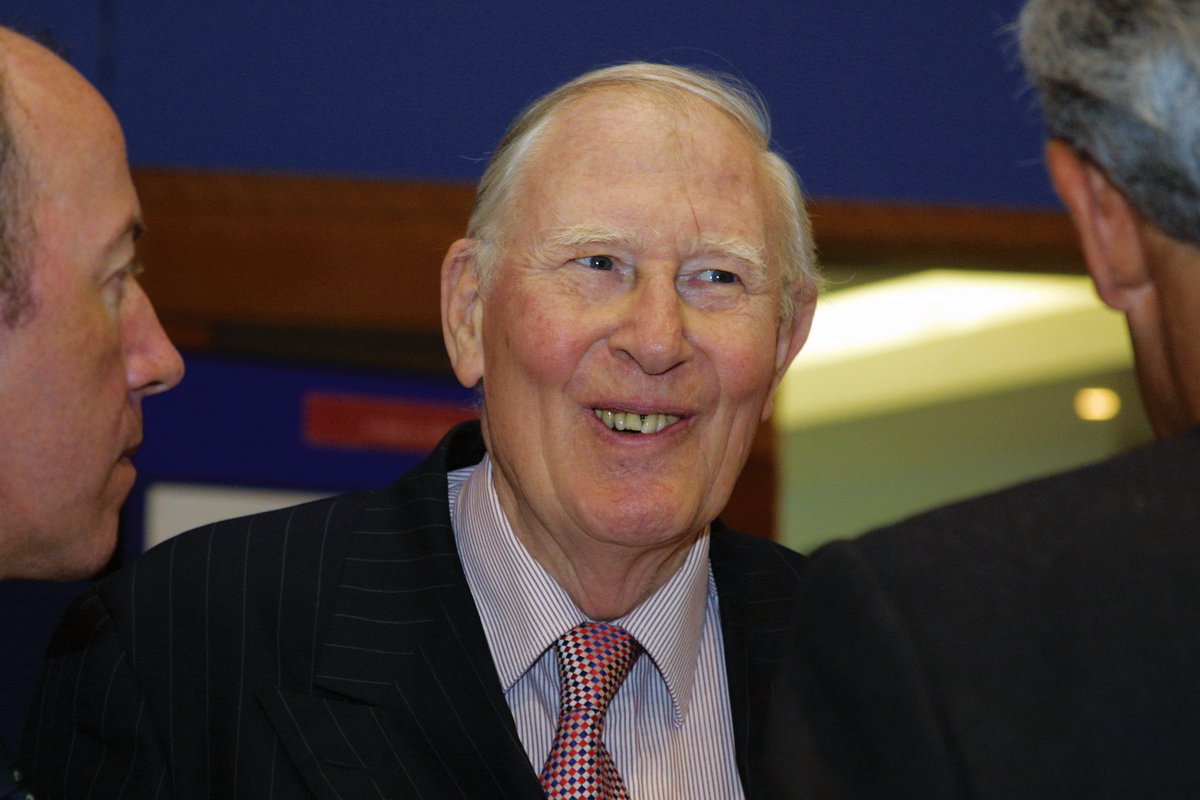 imperialcollege's tweet photo. We are saddened by the death of Sir Roger Bannister - Imperial alumnus, valued clinician and friend. Our thoughts are with Sir Roger’s family. https://t.co/gKPrXsYv1g