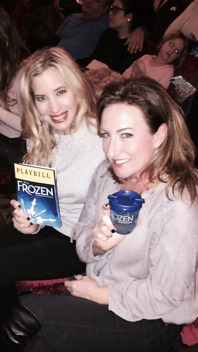 Karen Carson (@karencarsonnyc) on Twitter photo Loved seeing <a href="/FrozenOnBway/">Frozen The Musical ❄️</a> and seeing my former radio partner and radio sister <a href="/ChristineNagy/">Christine Nagy</a>! Loved seeing <a href="/FrozenOnBway/">Frozen The Musical ❄️</a> and seeing my former radio partner and radio sister <a href="/ChristineNagy/">Christine Nagy</a>!