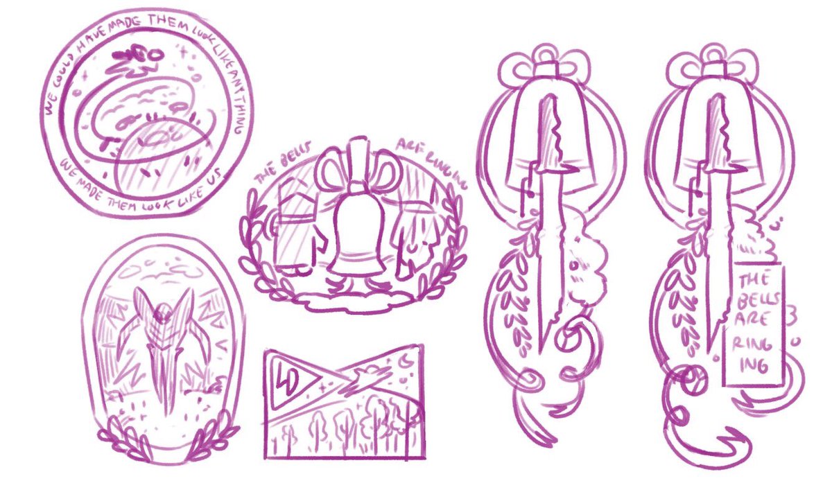 some fake counter/weight patches I designed last night as a cool down...these are kinda neat, actually