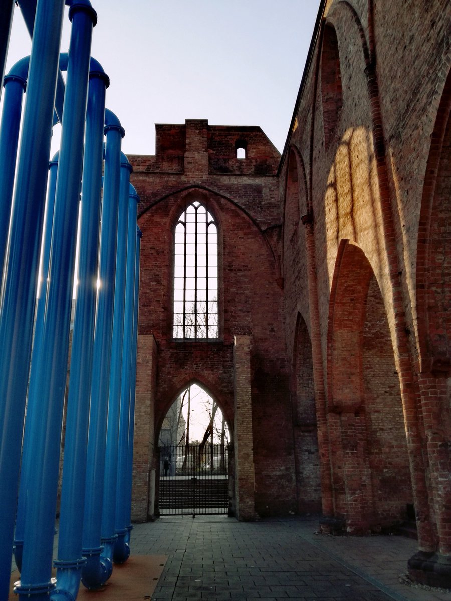 #Installation in der Ruine #Klosterkirche. #Berlin #Mitte #KunstInBerlin