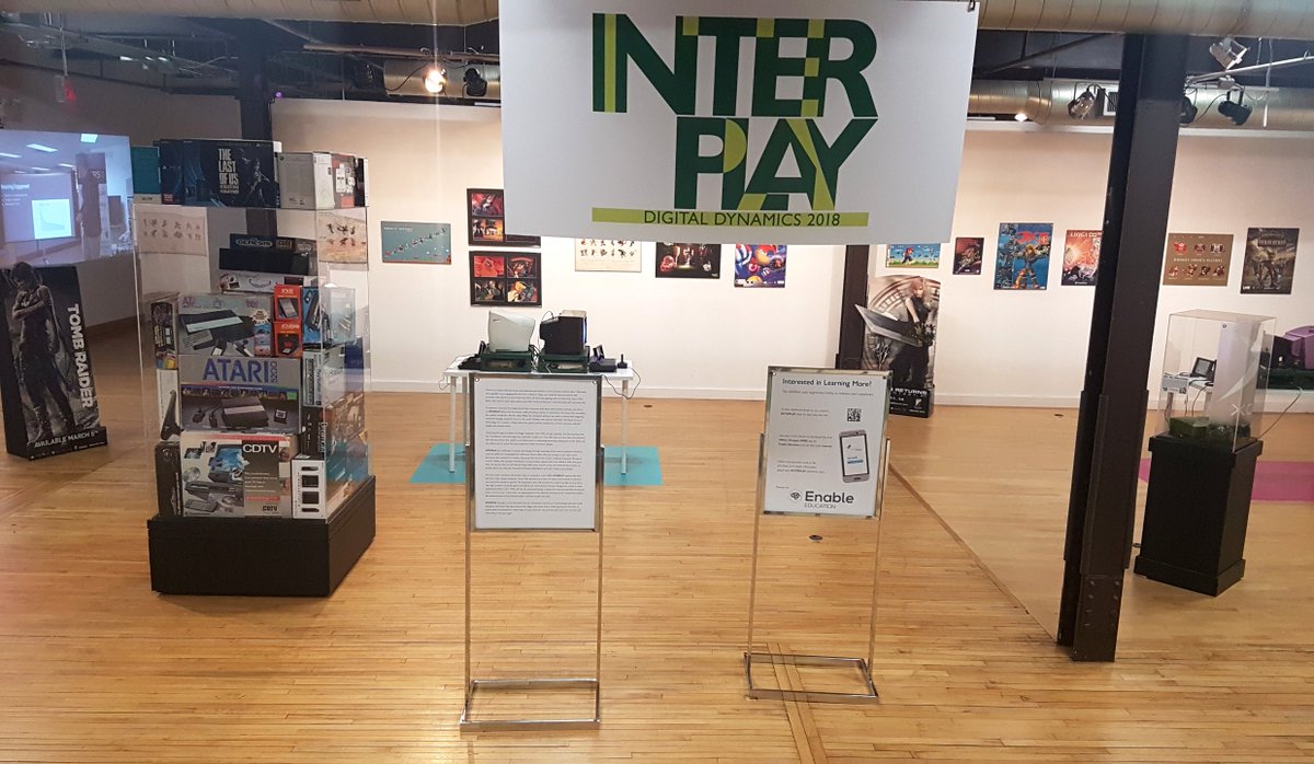 THEMUSEUM's tweet photo. We hate to brag buttttt we've got five floors of some really cool stuff. Our third floor features video and computer games from years gone by. #INTERPLAY is both fun AND educational, a win-win for any lazy Sunday afternoon. King's Quest, anyone? #games #video #learn #kwawesome https://t.co/i8Hq82id1G